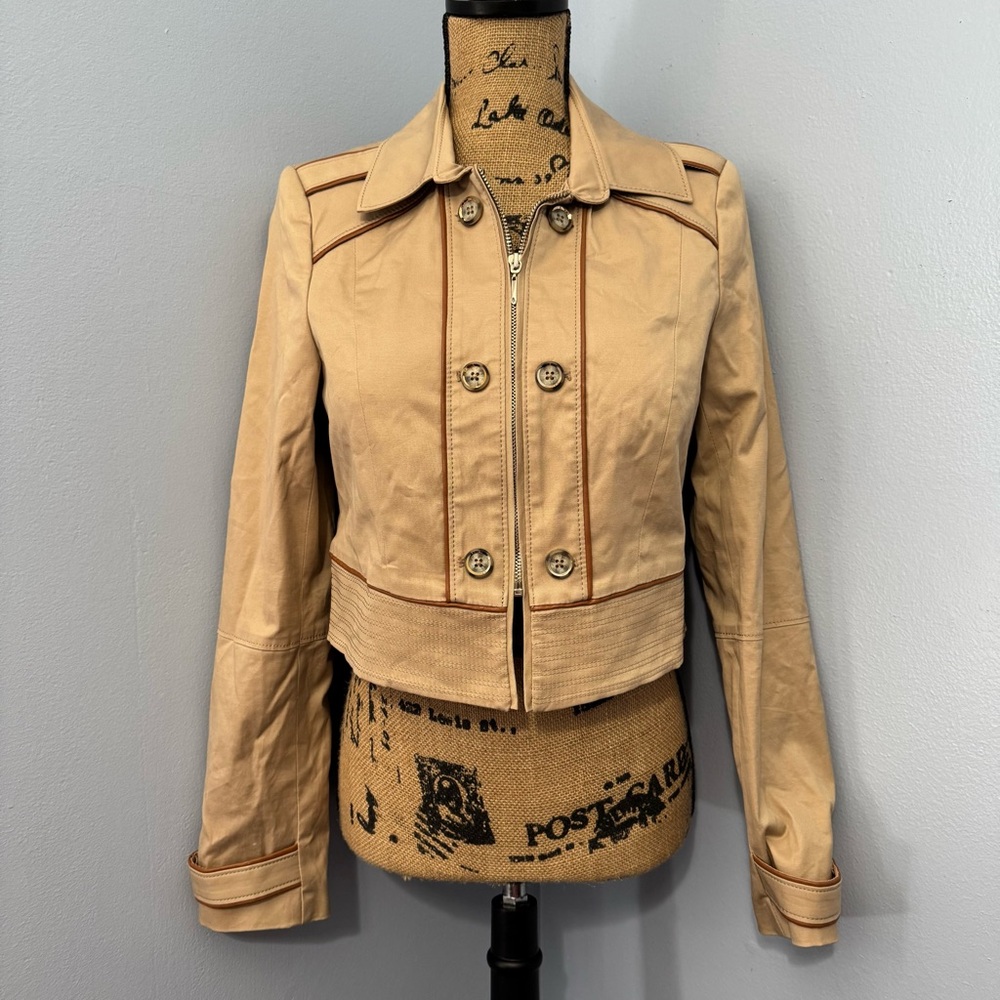 WHBM Khaki Blazer